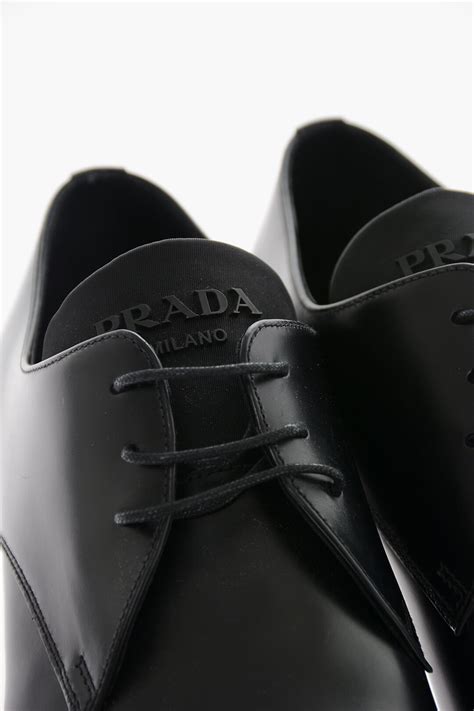 prada brushed rois leather sneakers|Brushed rois leather and Re.